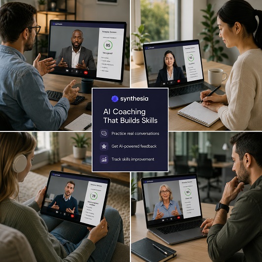 Company Check : Synthesia Starts AI Coaching Of Employees
