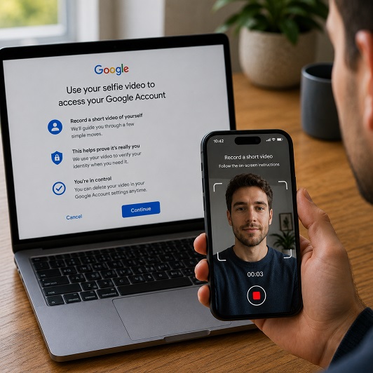 Google Turns Your Selfie Into A Sign-In Key